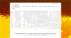 Desktop Screenshot of cerveceriayates.com