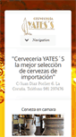 Mobile Screenshot of cerveceriayates.com